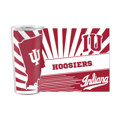 Indiana 20oz Mascot Stainless Tumbler