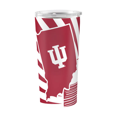 Indiana 20oz Mascot Stainless Tumbler