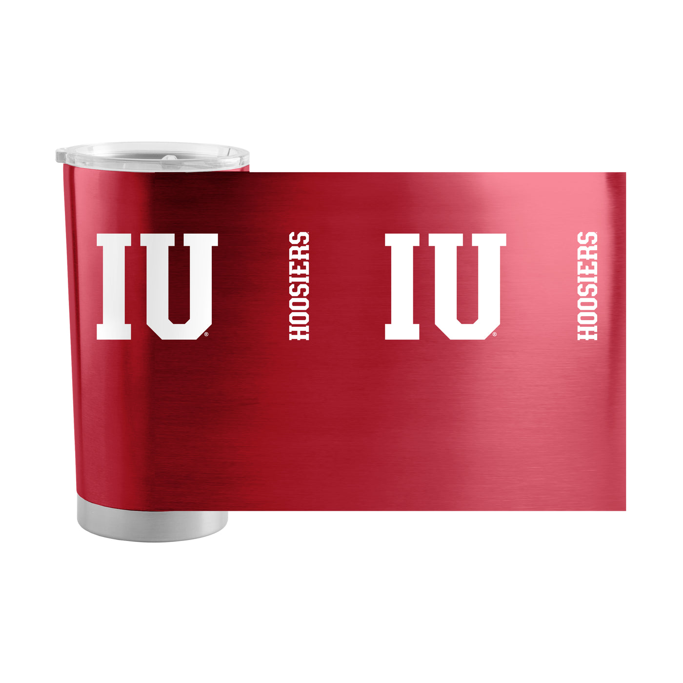 Indiana 1 Color 20oz Gameday Stainless Tumbler