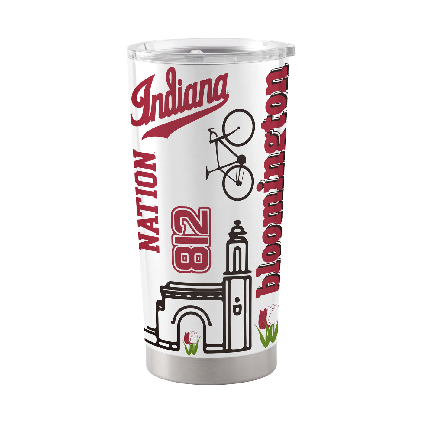 Indiana 20oz Native Stainless Tumbler - Logo Brands