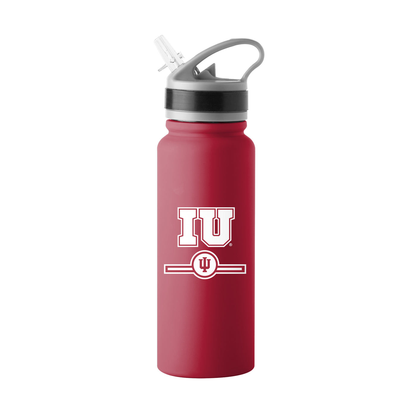 Indiana 25oz Campus Color Letterman Stainless Single Wall Flip Top Bottle
