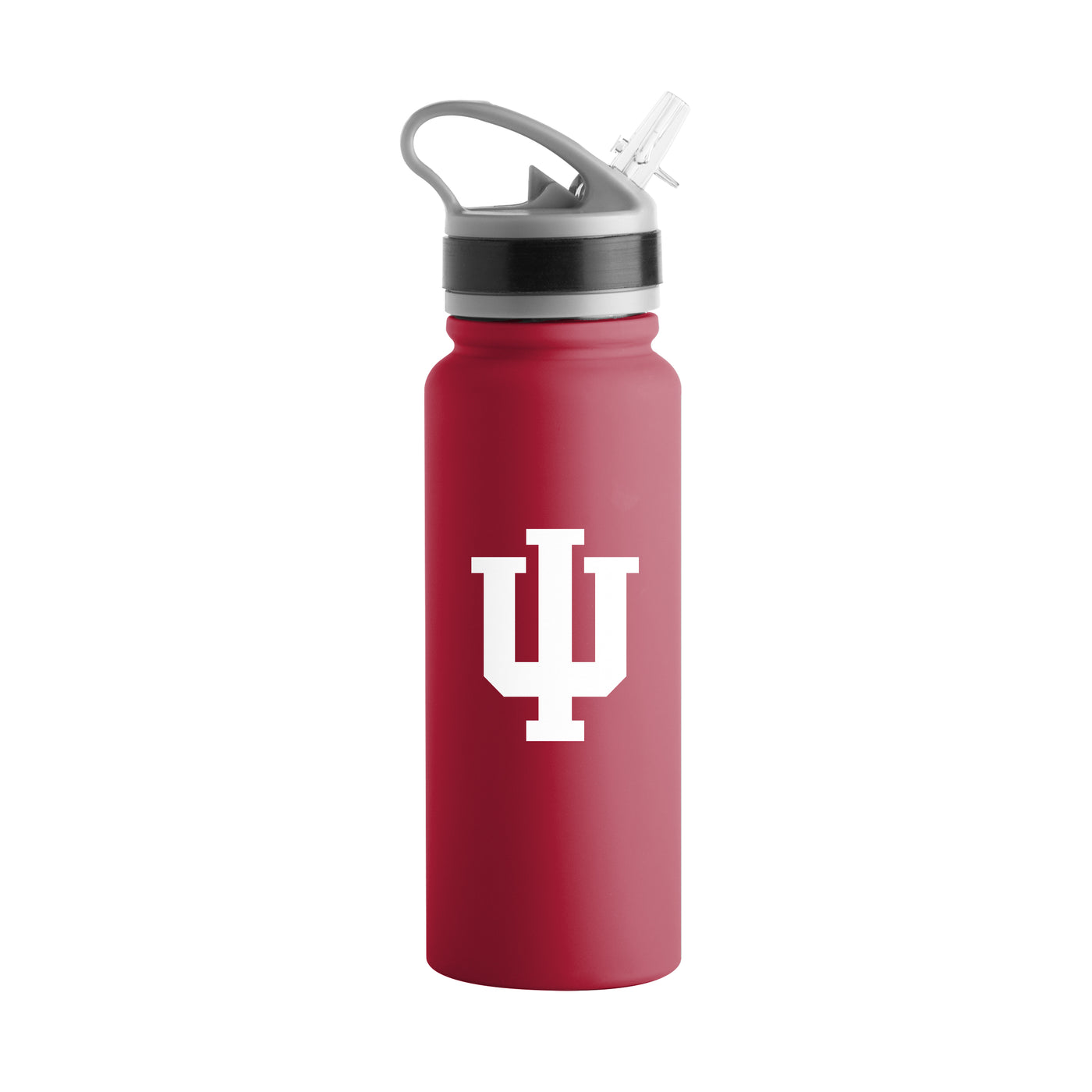 Indiana 25oz Campus Color Letterman Stainless Single Wall Flip Top Bottle