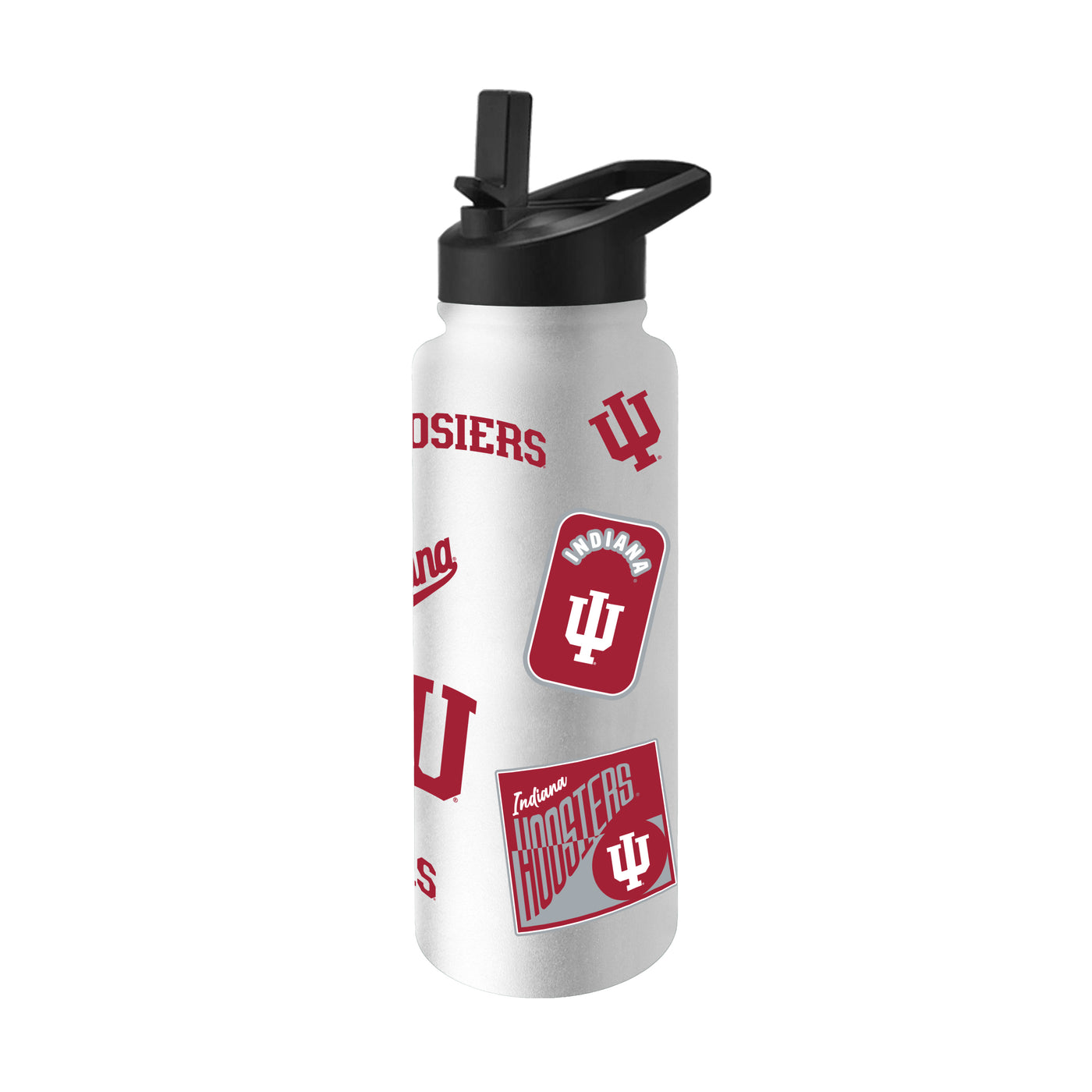 Indiana 34oz White Dreamweave Quencher Bottle