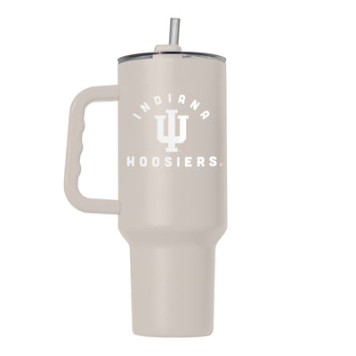 Indiana 40oz Archway Sand Powder Coat Tumbler - Logo Brands