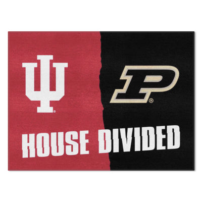 House Divided Mat - Indiana / Purdue