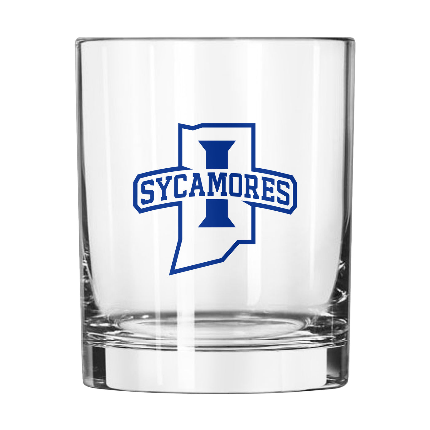 Indiana State 14oz Gameday Rocks Glass