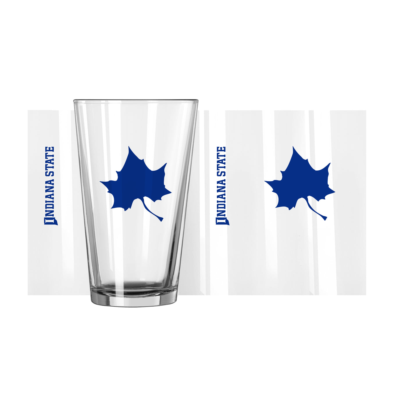 Indiana State 16oz Gameday Pint Glass - Logo Brands