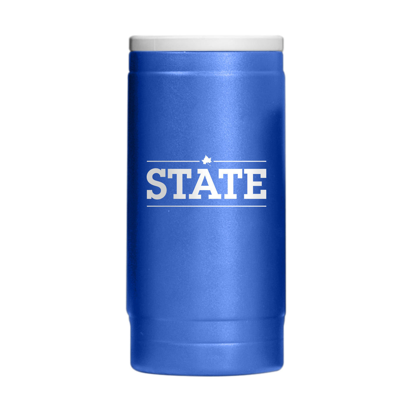 Indiana State 12oz Flipside Powder Coat Slim Can Coolie