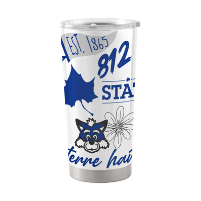 Indiana State 20oz Native Stainless Tumbler