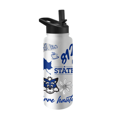 Indiana State 34oz Native Quencher Bottle