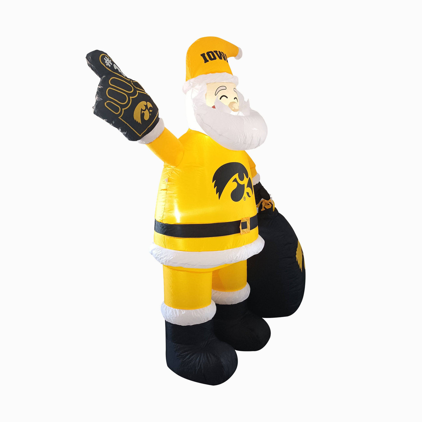 Iowa Santa Claus Yard Inflatable - Logo Brands