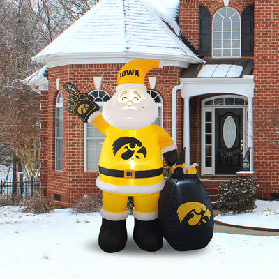 Iowa Santa Claus Yard Inflatable