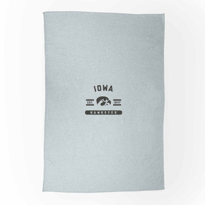 Iowa Athletic Gray Sublimated Sweatshirt Blanket