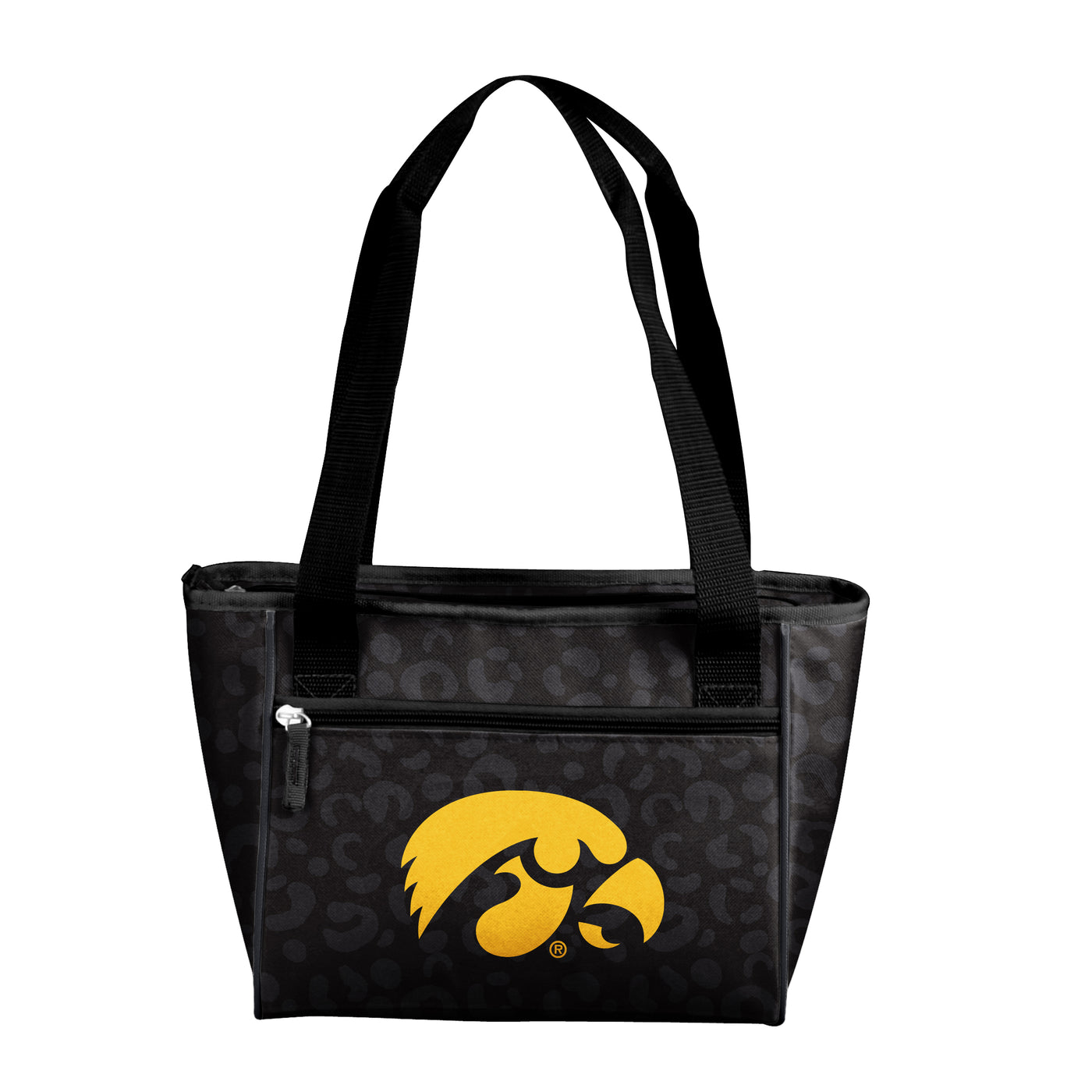 Iowa Leopard Print 16 Can Cooler Tote