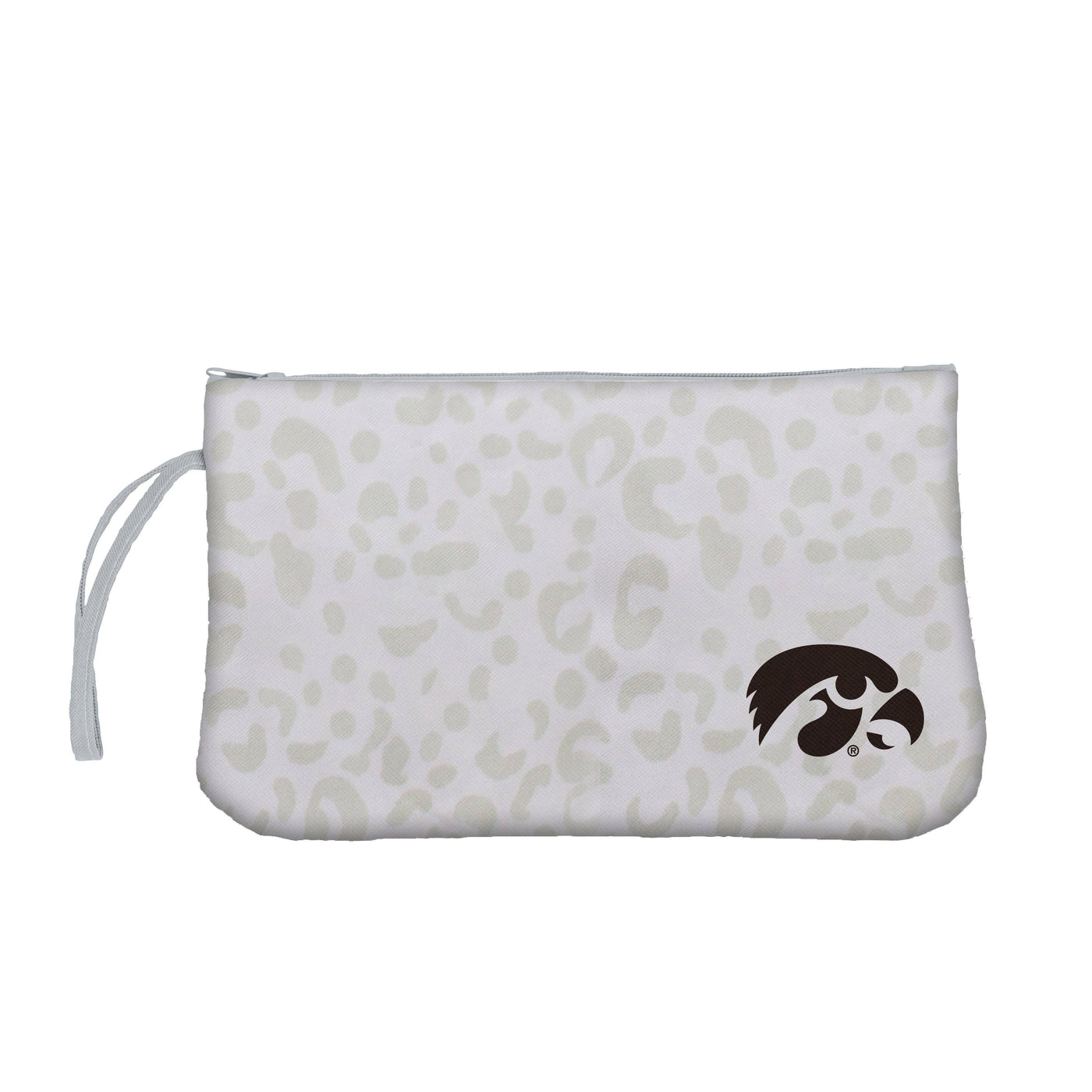 Iowa Leopard Print Wristlet