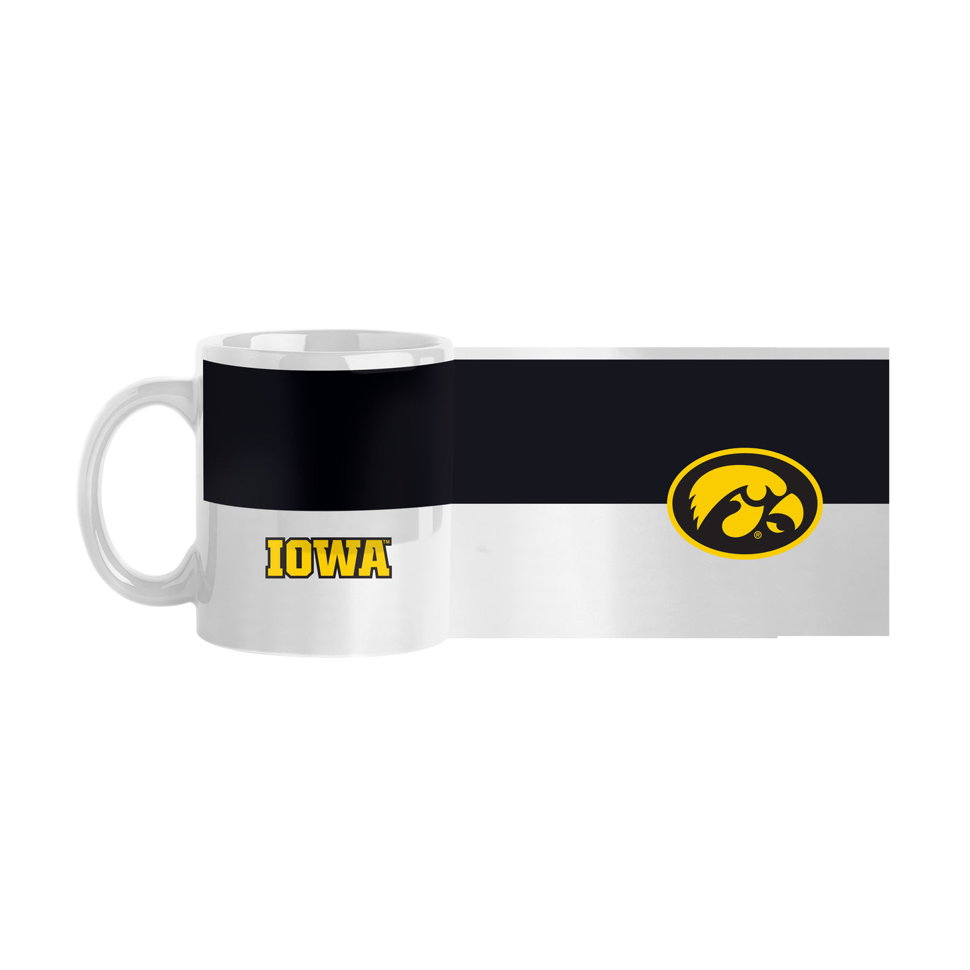 Iowa 11oz Colorblock Sublimated Mug