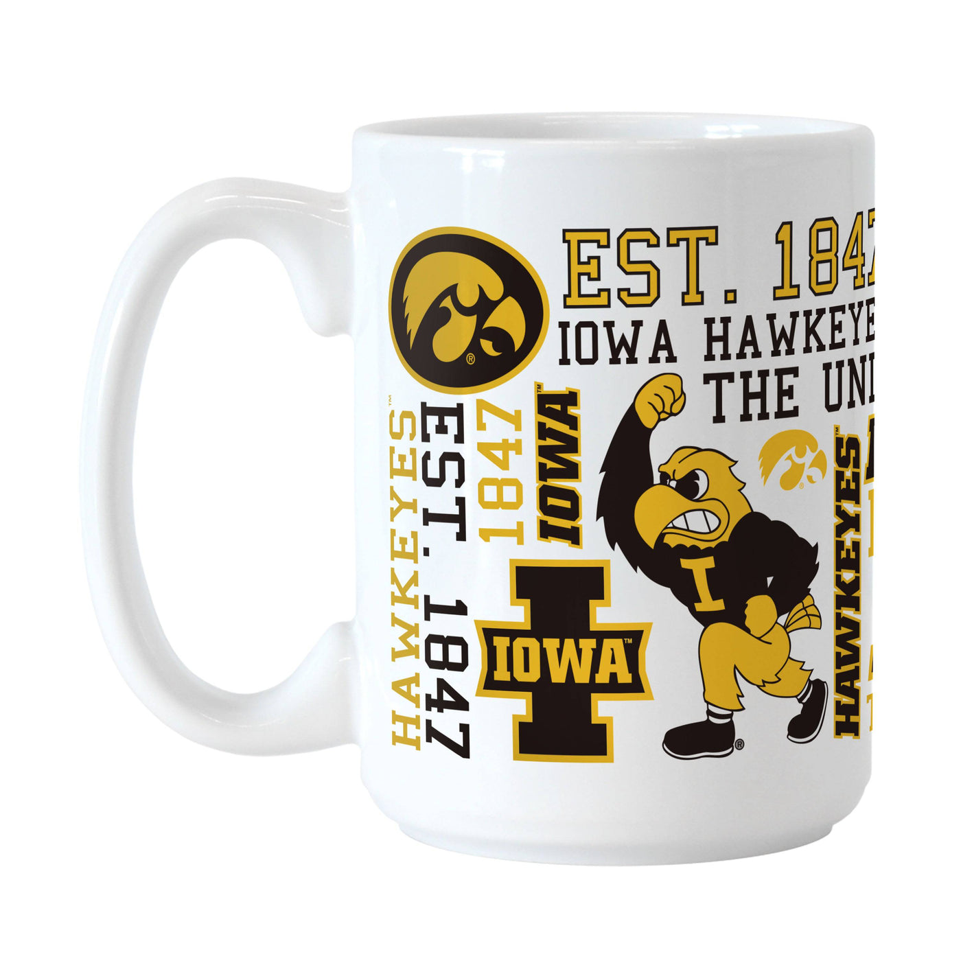 Iowa 15oz Spirit Sublimated Mug