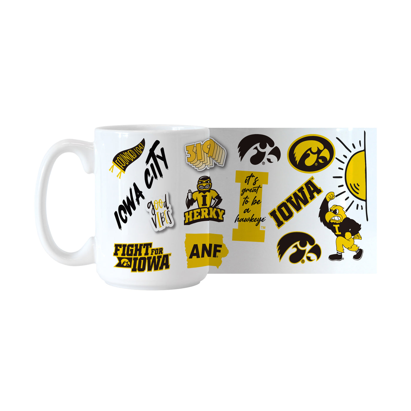 Iowa 15oz Native Sublimated Mug