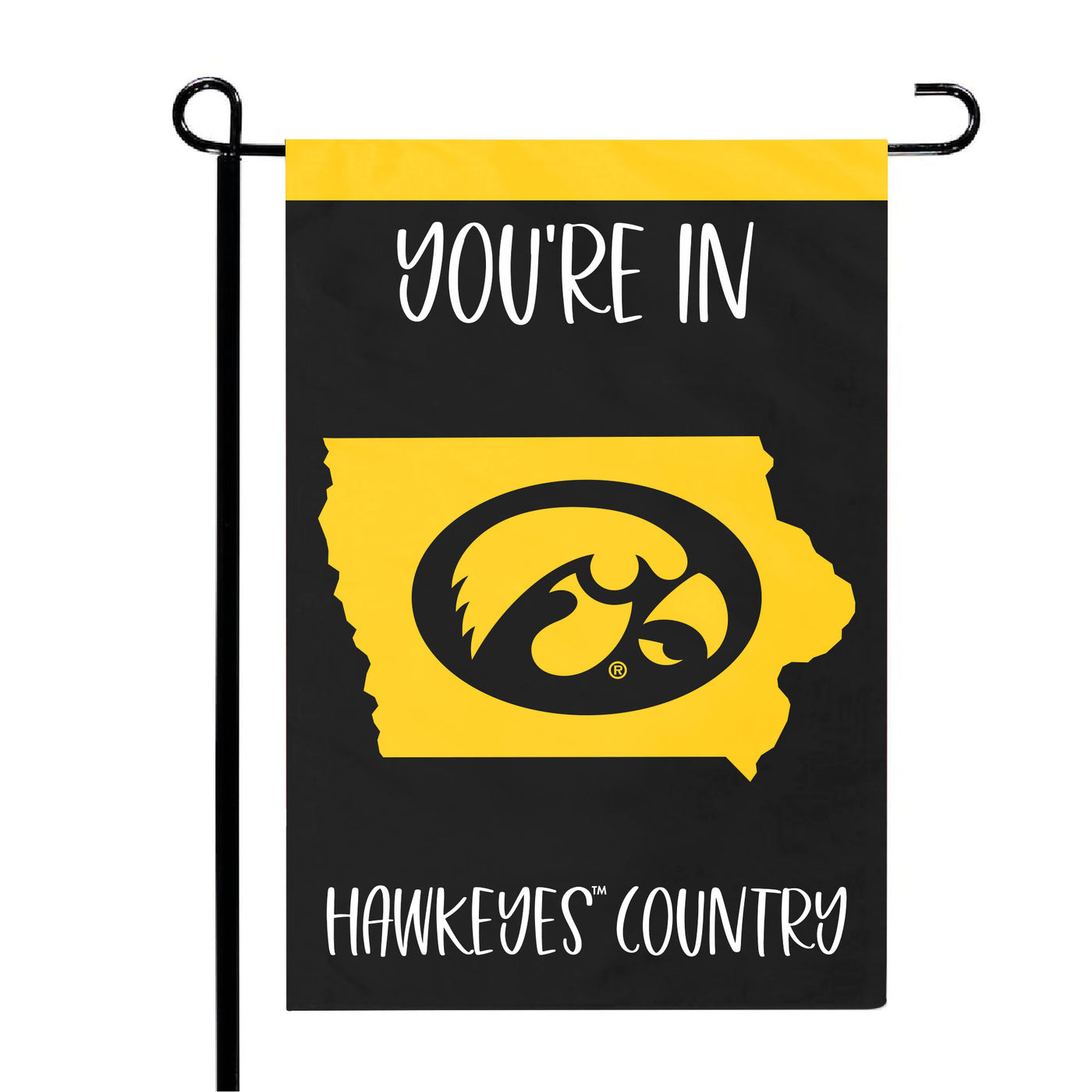 University of Iowa FLAG12X18