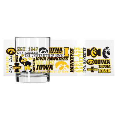 Iowa 14oz Spirit Rocks Glass