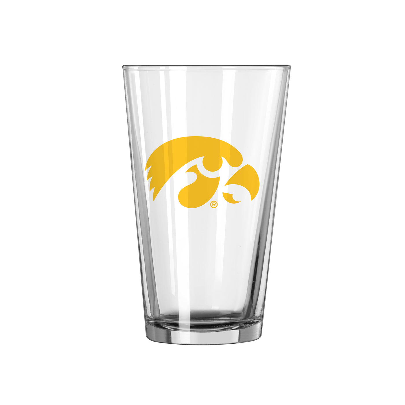 Iowa Gameday Pint Glass Alt Color