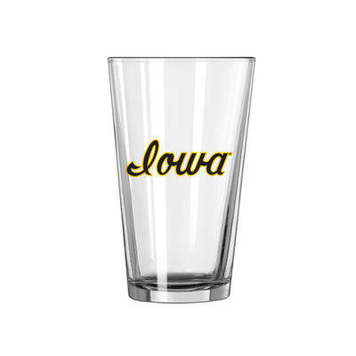 Iowa 16oz Retro Pint Glass