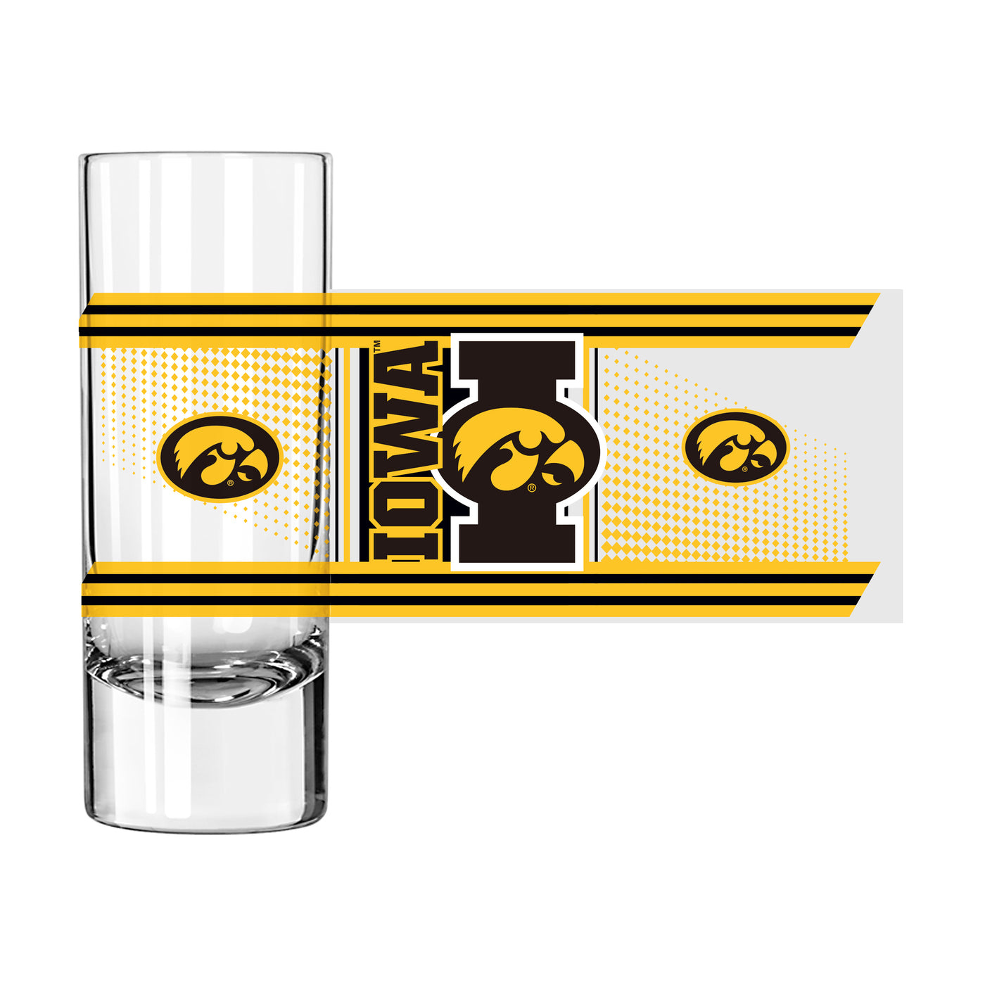 Iowa 2.5oz Hero Shooter Glass