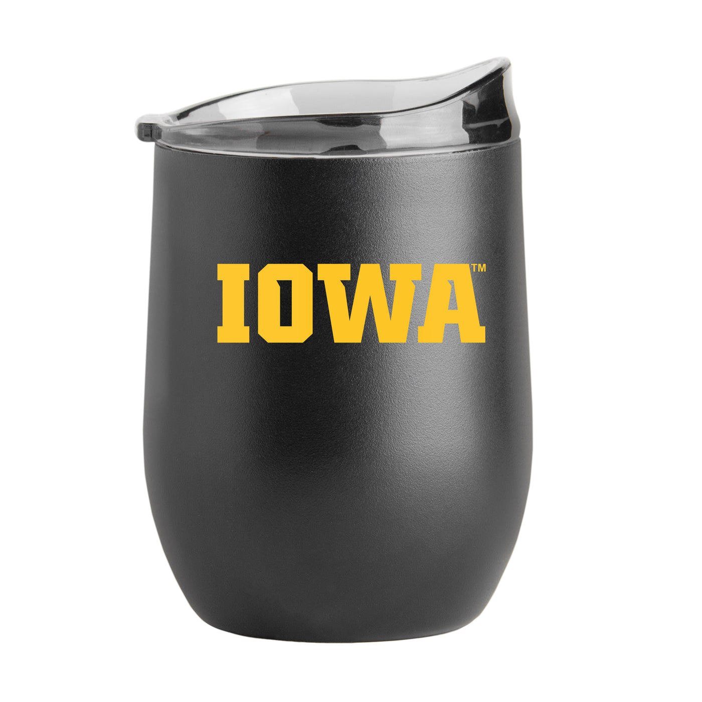 Iowa 16oz Flipside Powder Coat Curved Beverage
