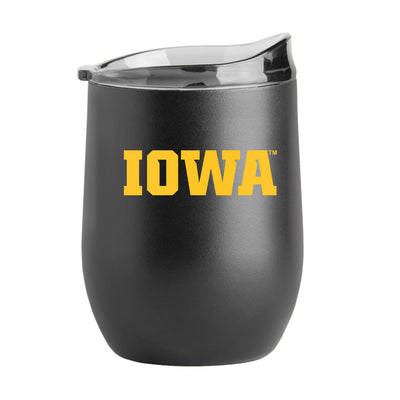 Iowa 16oz Flipside Powder Coat Curved Beverage