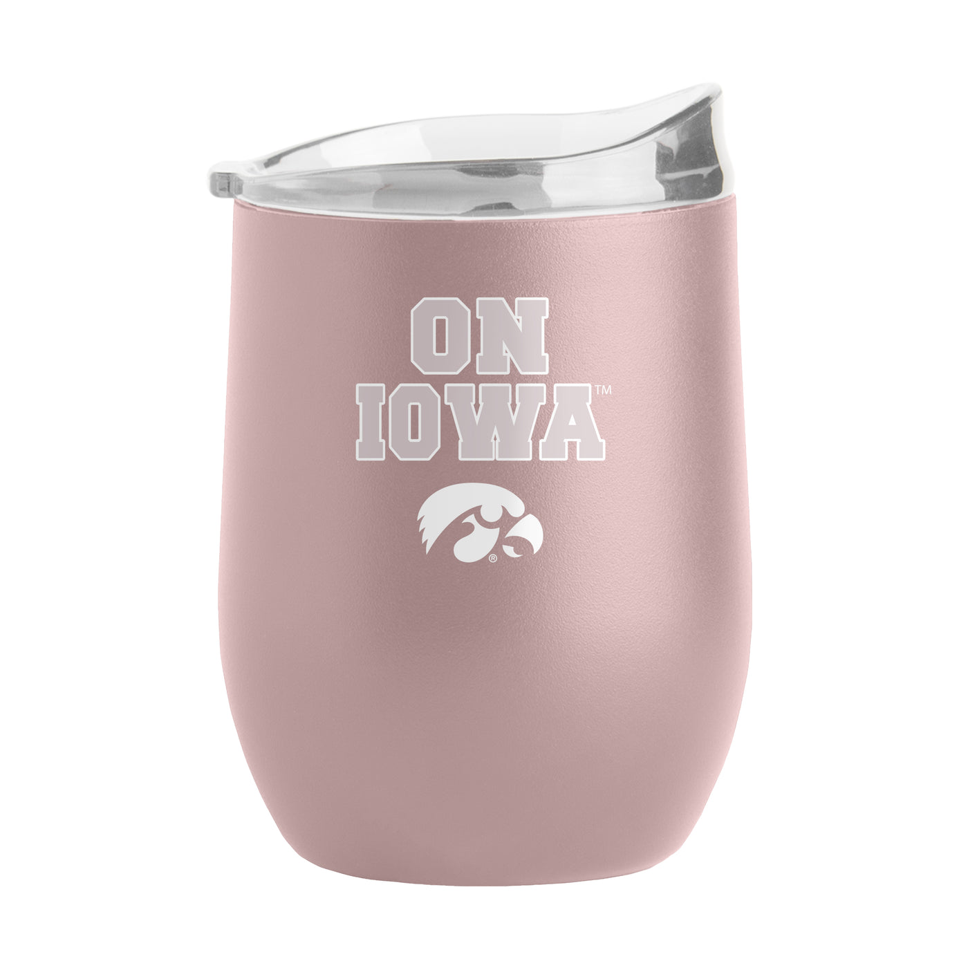 Iowa 16oz Stencil Powder Coat Curved Beverage