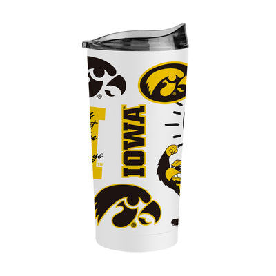 Iowa 20oz Native Powder Coat Tumbler