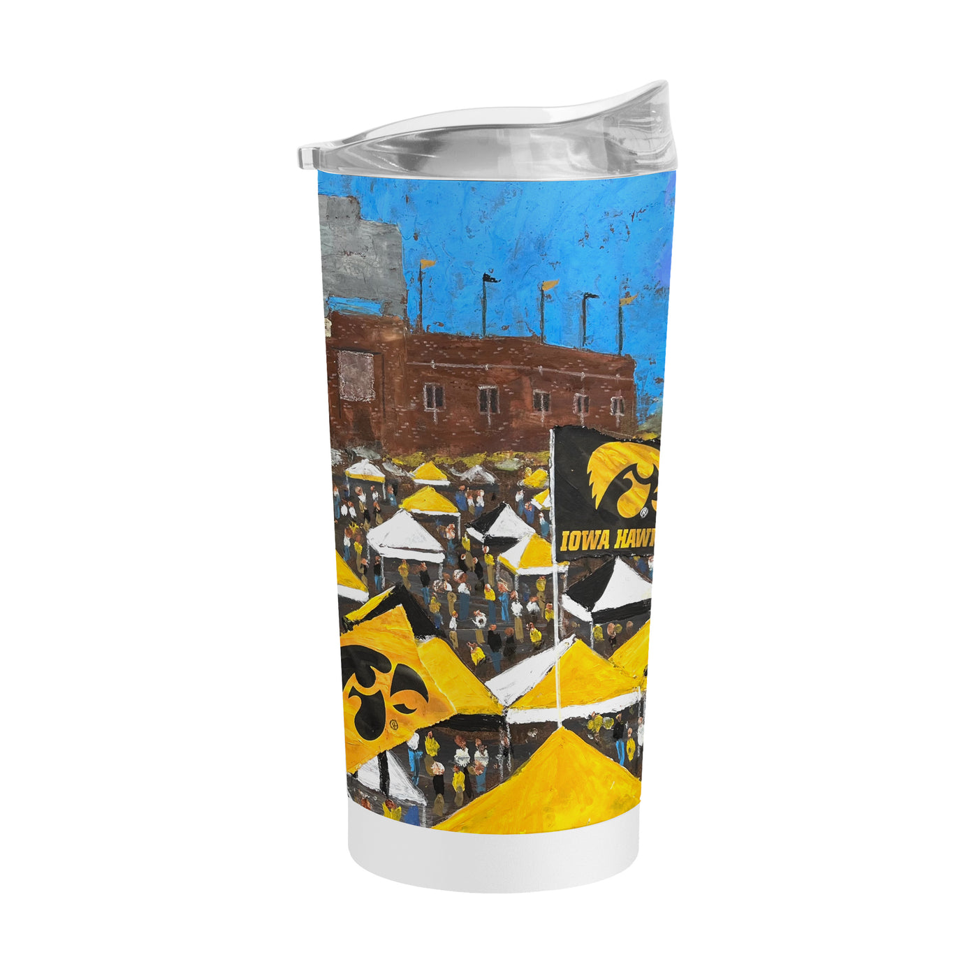 Iowa 20oz Collector Powder Coat Tumbler