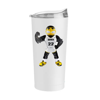 Iowa 20oz From the Logo Herkey Powder Coat Tumbler