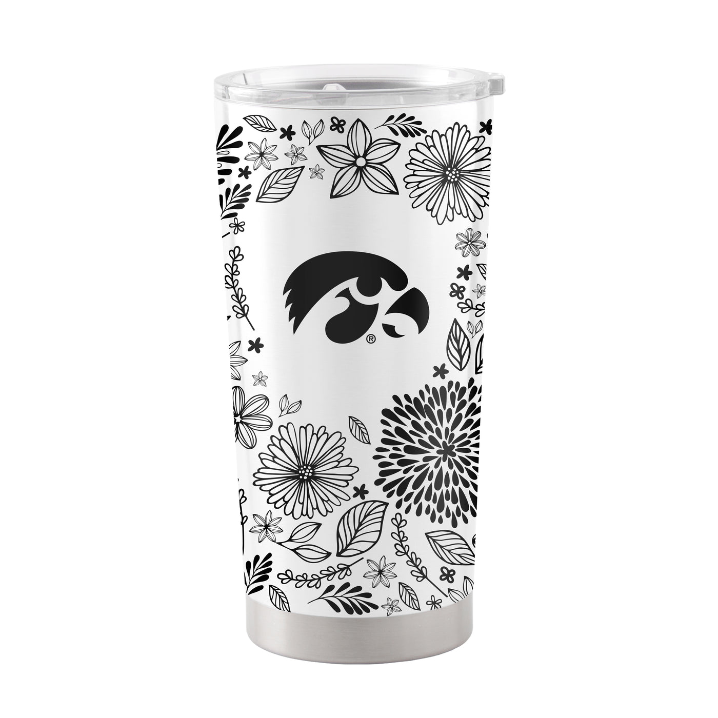 Iowa 20oz Botanical Stainless Steel Tumbler