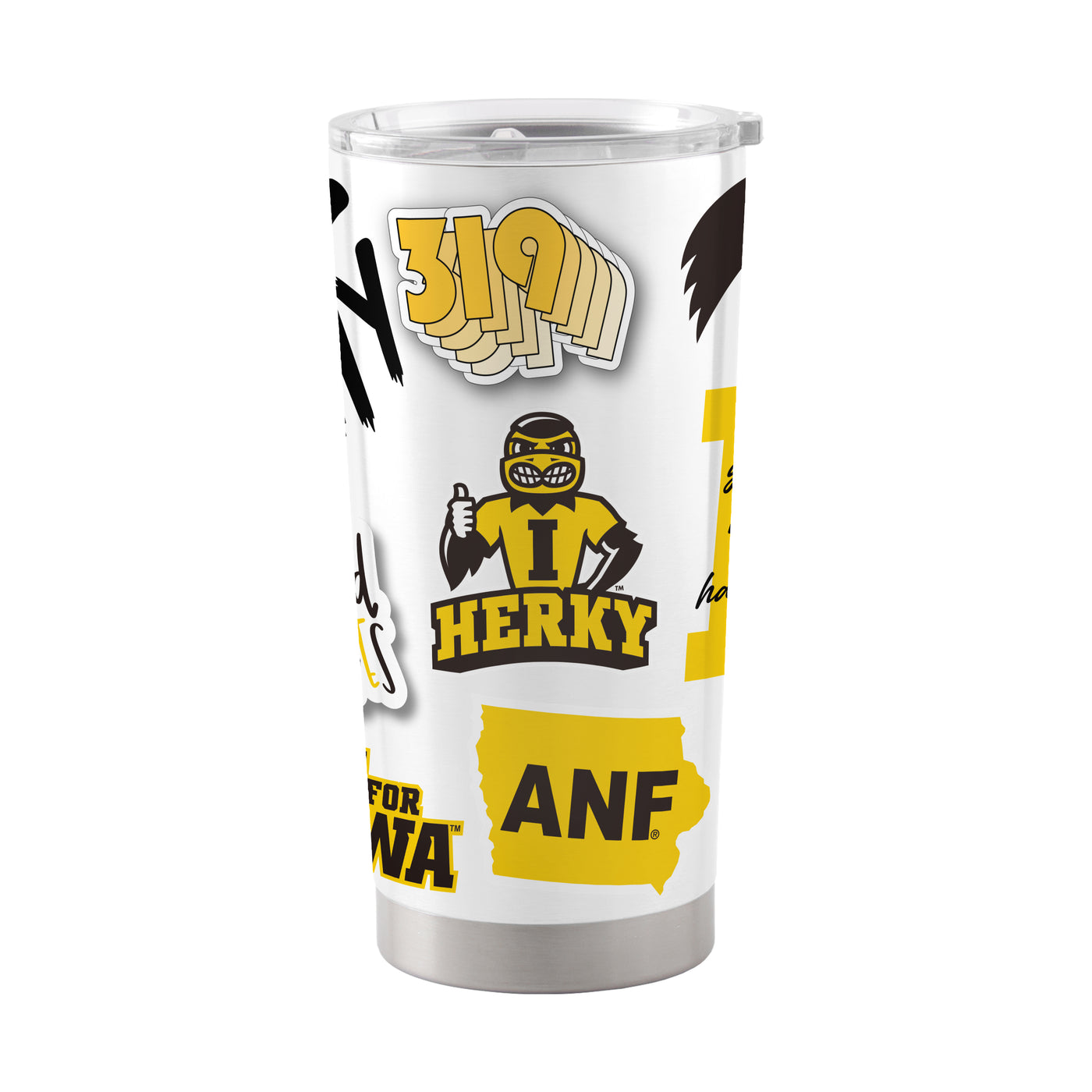 Iowa 20oz Native Stainless Tumbler