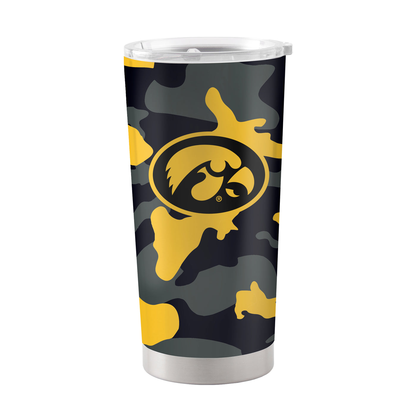 Iowa 20oz Camo Stainless Steel Tumbler