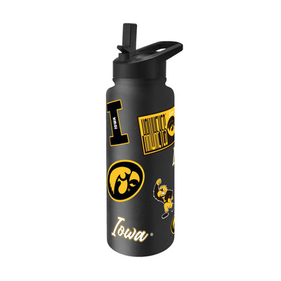 Iowa 34oz Dreamweave Quencher Bottle