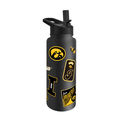 Iowa 34oz Dreamweave Quencher Bottle