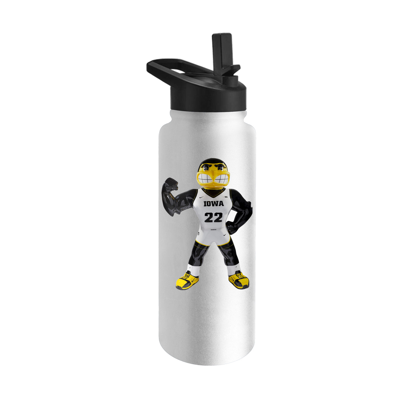 Iowa 34oz From the Logo Herky Quencher Bottle