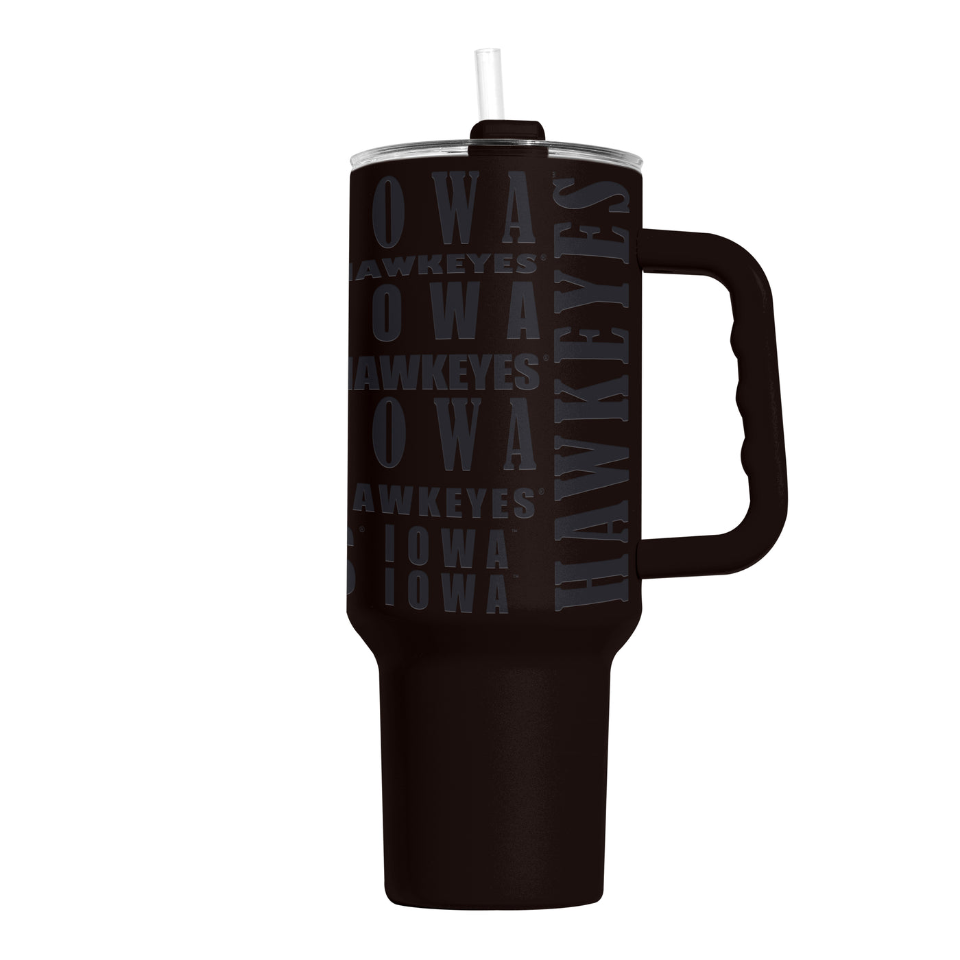 Iowa 40oz Replay Powder Coat Tumbler
