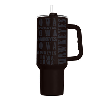 Iowa 40oz Replay Powder Coat Tumbler