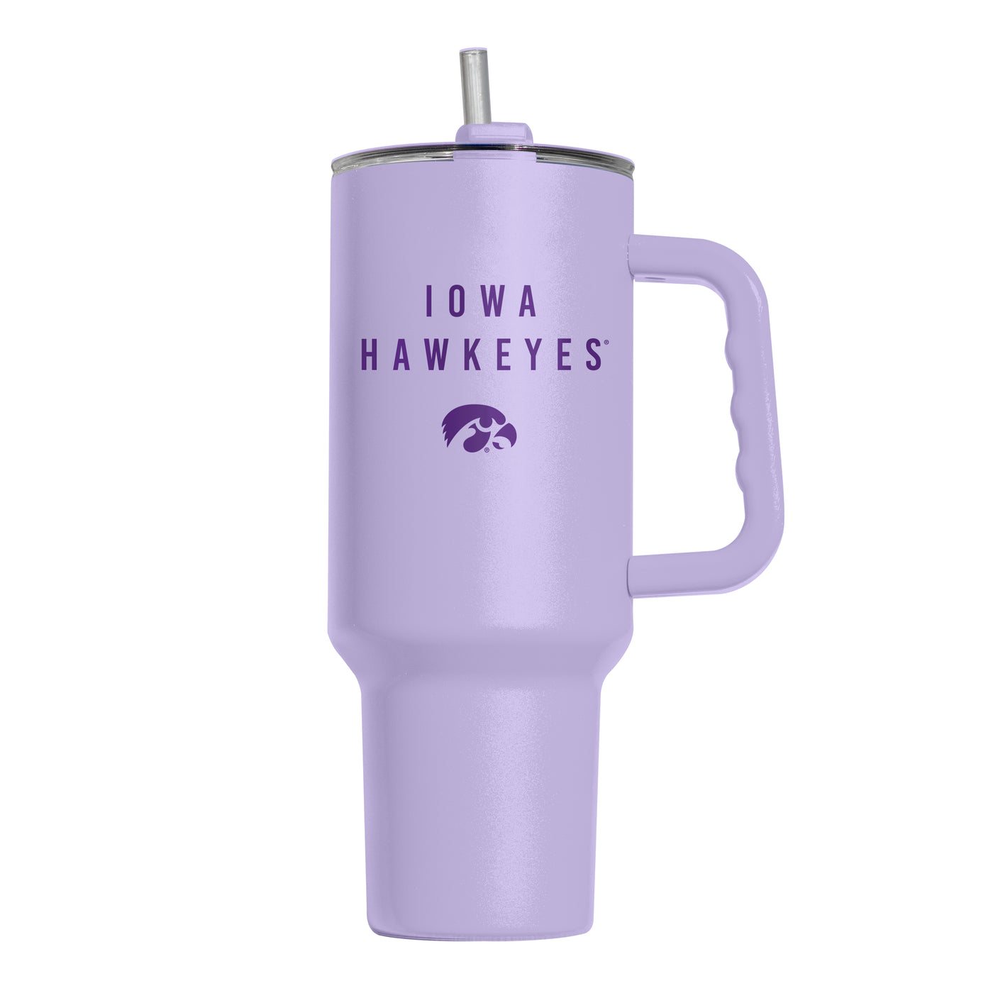 Iowa 40oz Tonal Lavender Powder Coat Tumbler