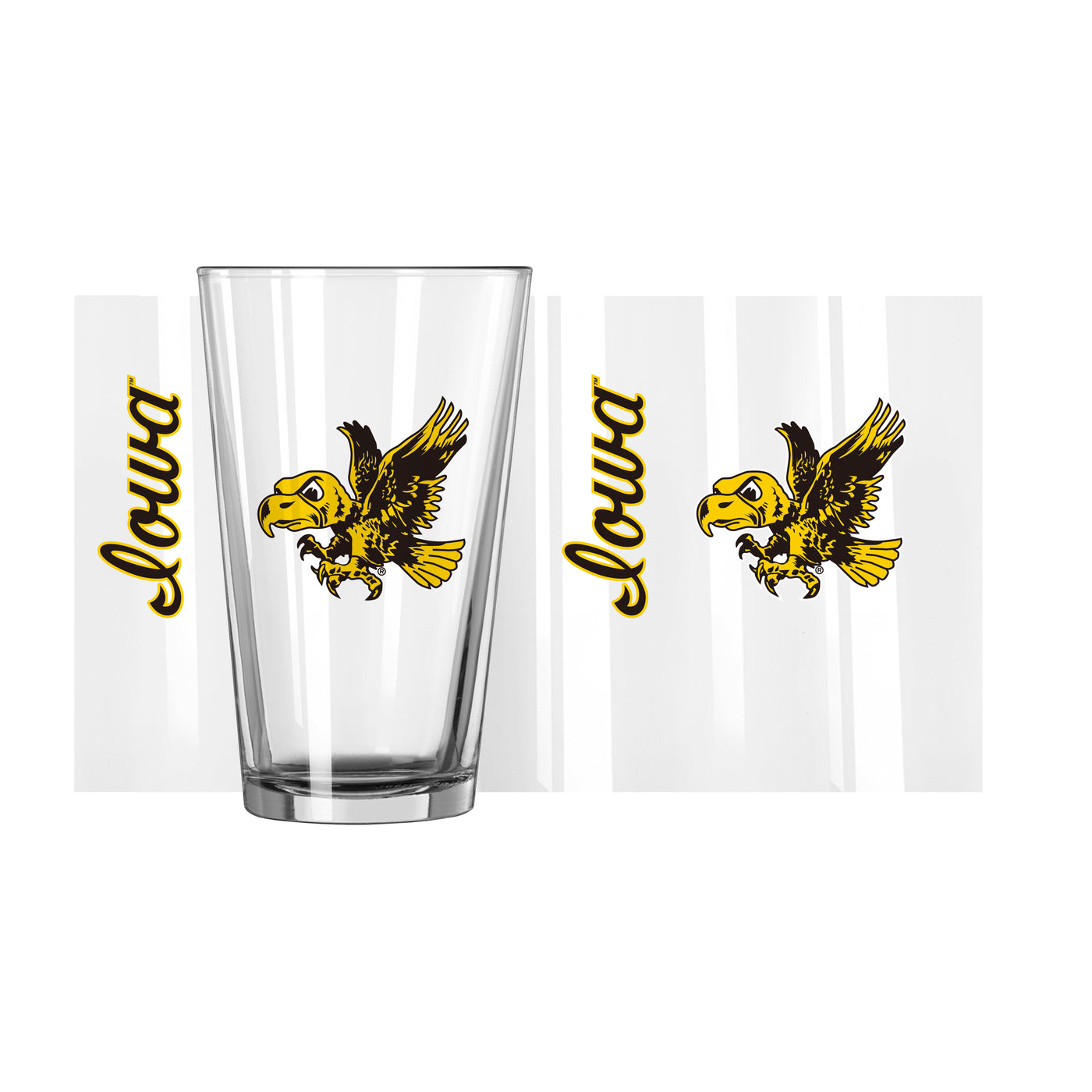 Iowa Vault 16oz Gameday Pint Glass