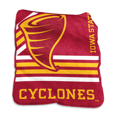 Iowa State Raschel Throw - Logo Brands
