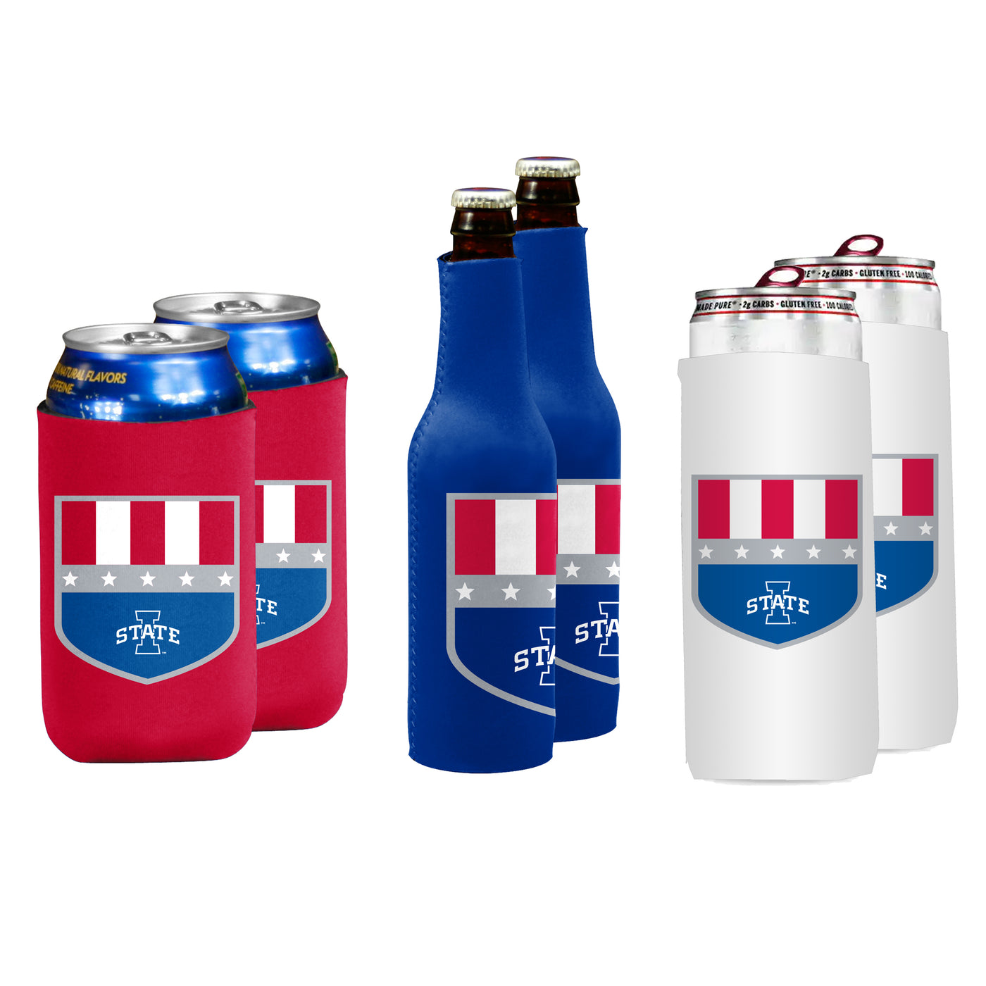 Iowa State Independence Day Insulated Sleeve Variety Pack