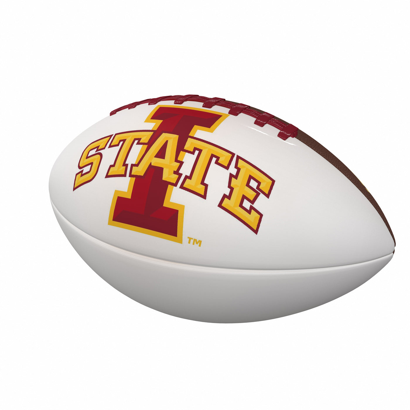 Iowa State OfficIowal-Size Autograph Football - Logo Brands
