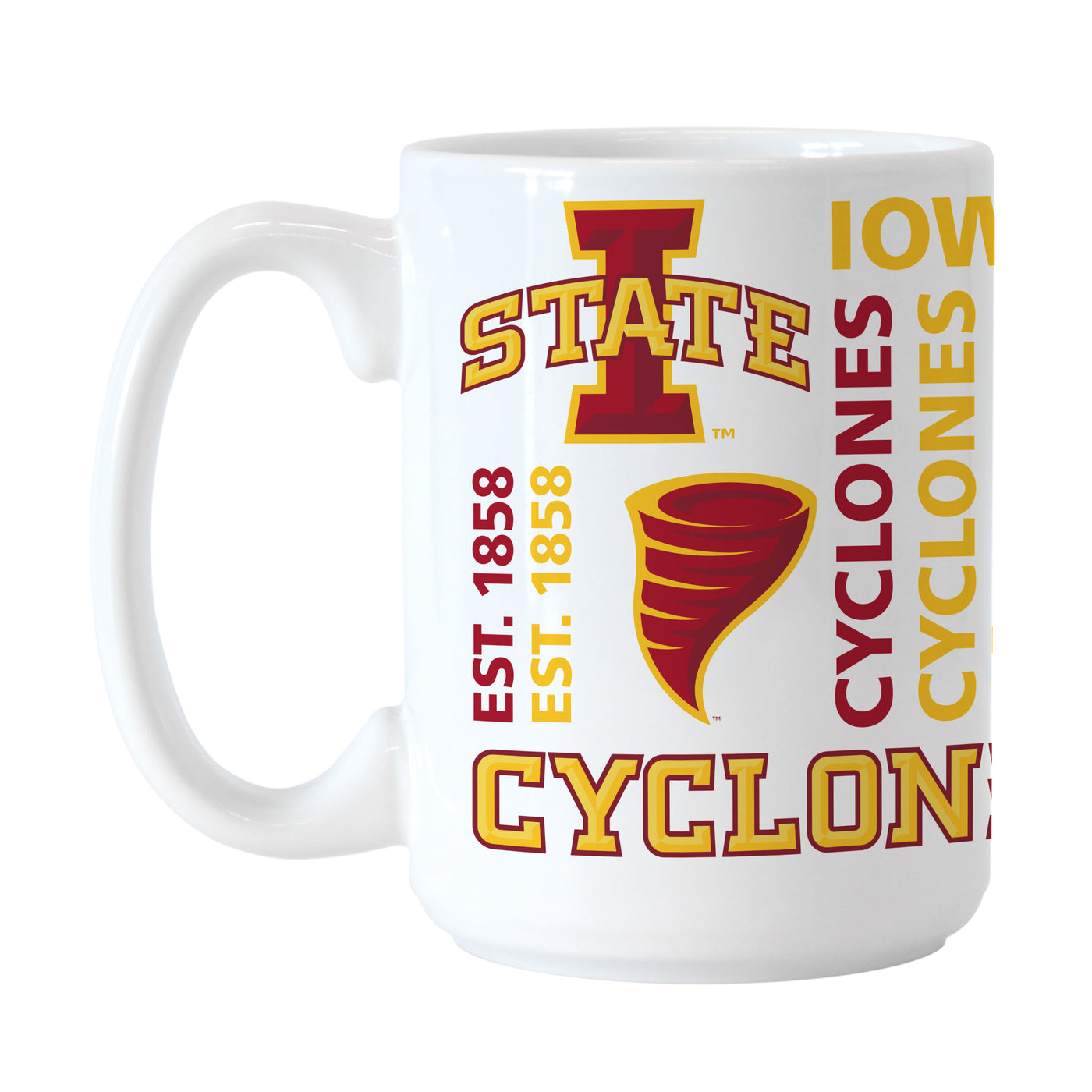 Iowa State 15oz Spirit Sublimated Mug