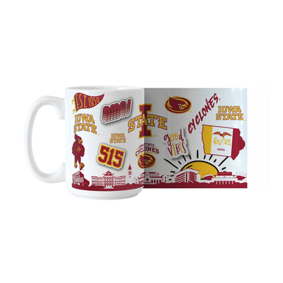 Iowa State 15oz Native Sublimated Mug
