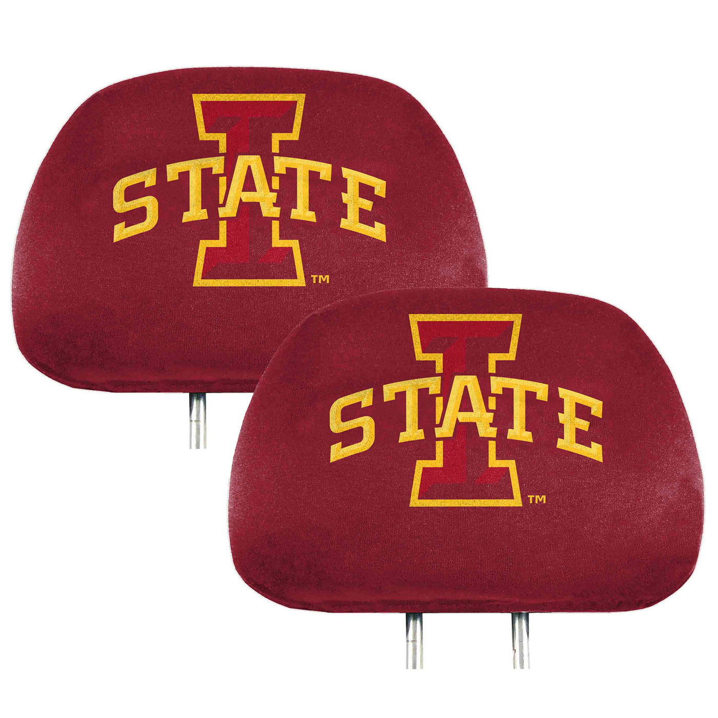 Iowa State University Printed Headrest Cover