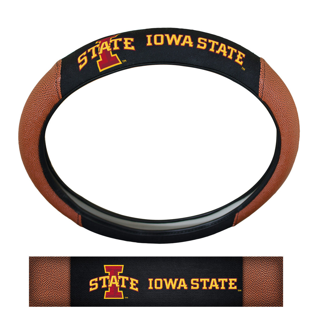 Iowa State University Sports Grip Steering Wheel Cover